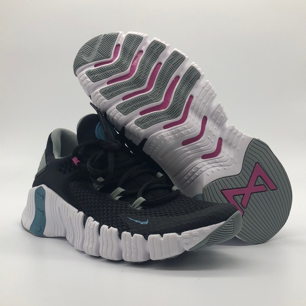 Nike Women's Free Metcon 4 'Black Mica Green' Gym Training 8.5